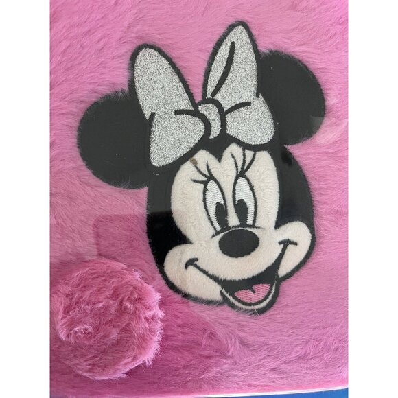 Disney Minnie Mouse Pink Fuzzy Bound Journal100 Sheets New in Package - Picture 2 of 5